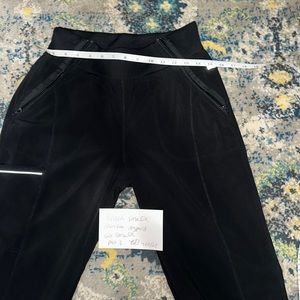 Black small Cherokee joggers scrub pants labeled pair 3